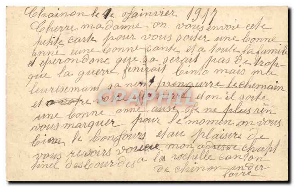 Fantaisie CPA Causerie enfantine Sais tu que les oiseaux se cachent pour mourir — Rückseite
