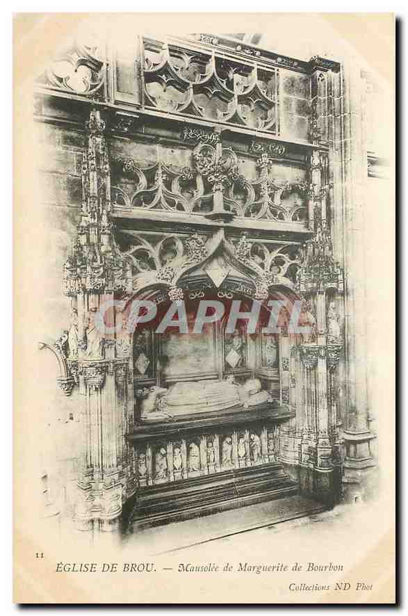 CPA Eglise de Brou Maisollee de Marguerite de Bourbon 
