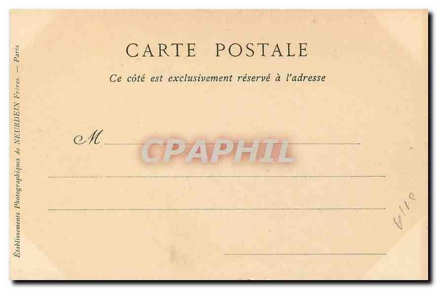 CPA Eglise de Brou Le Jube  — Rückseite