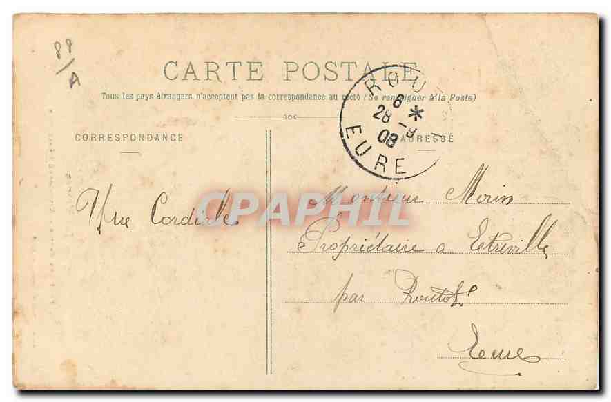 CPA Les Vosges Foret de Sapine a Kichompre Gerardmer  — Rückseite