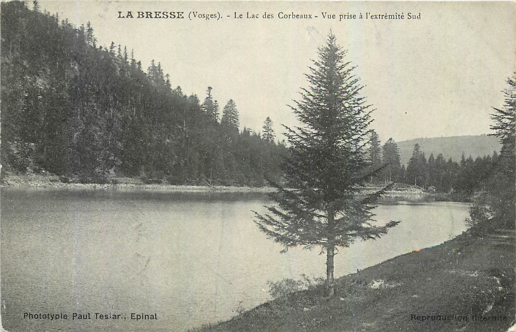 CPA La Brese Vosges Le Lac des Corbeaux Vue prise d l'Extremite Sud 