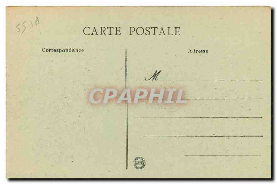 CPA La Guerre 1914 1917 Verdun Facades de la cathedrale et de l'eveche bombardees  — Rückseite