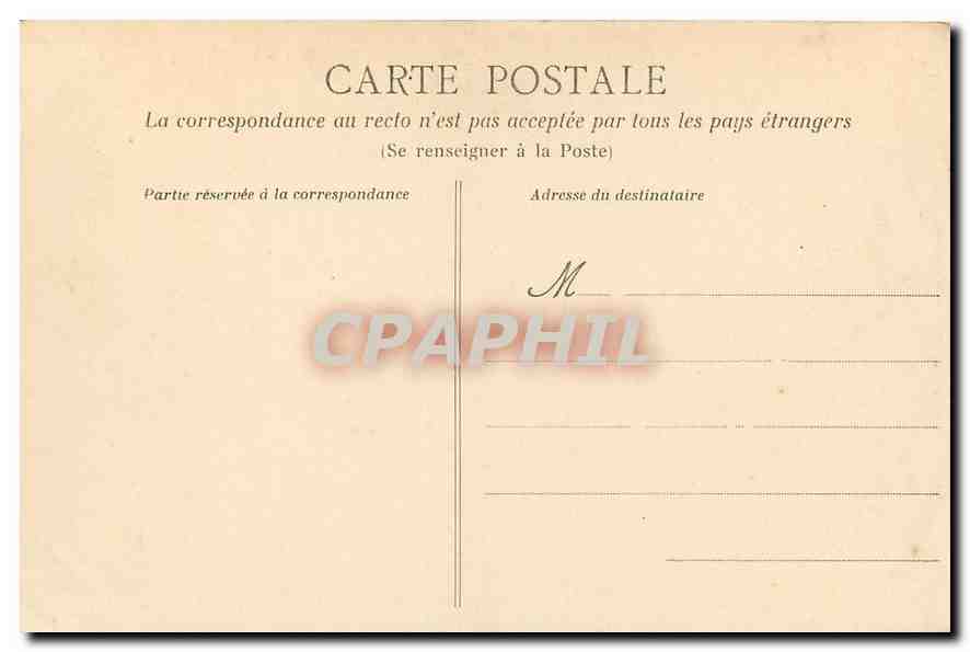 CPA Nantes Les tours du Chateau  — Back