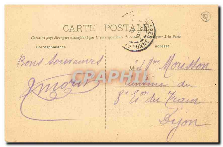 CPA Epernay Chapelle de l'Hopital Auban Moet  — Back