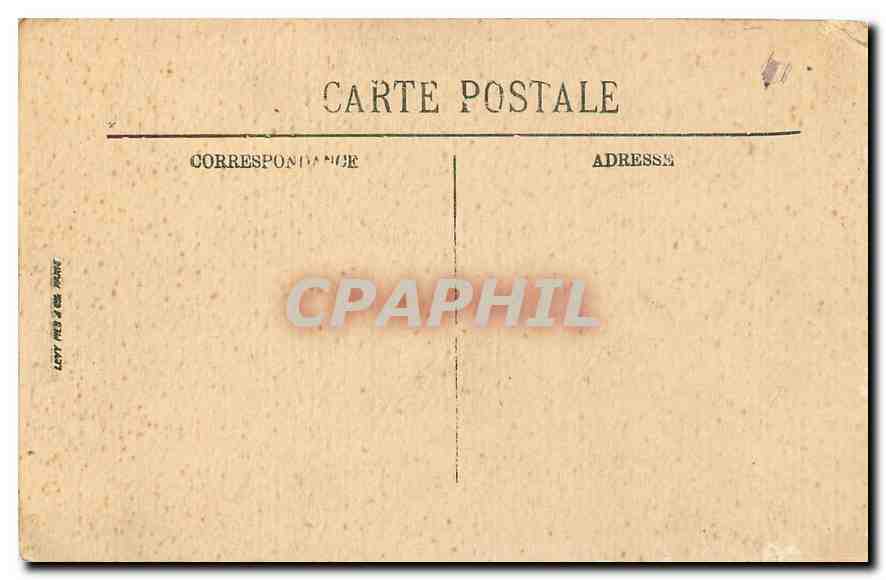 CPA La Rochelle Statue de l'Amiral Duperre et Tour de la Grande Horloge  — Verso