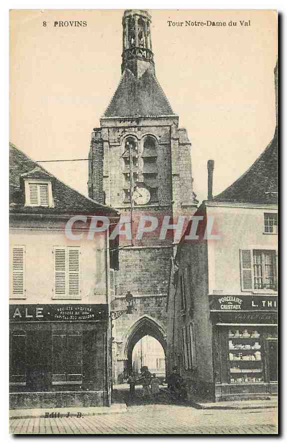 CPA Provins Tour Notre Dame du Val 