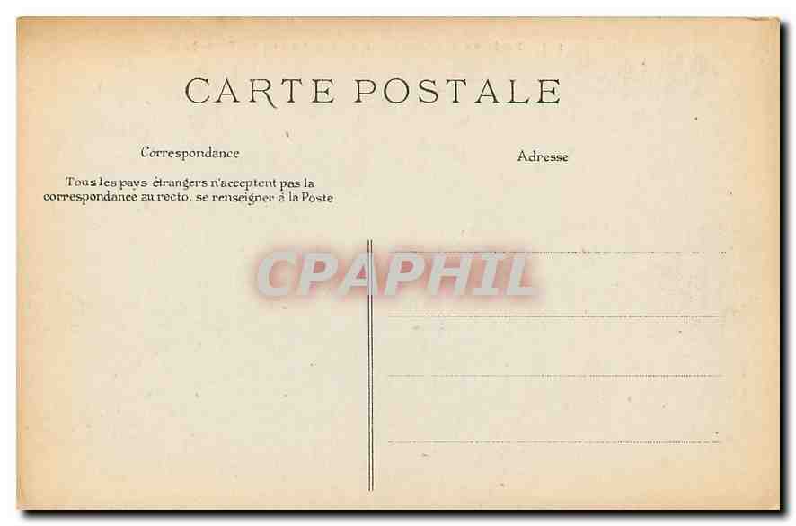 Forêt de Fontainebleau — Les Gorges de Franchard — Éditeur ELD, n° 151 — Verso