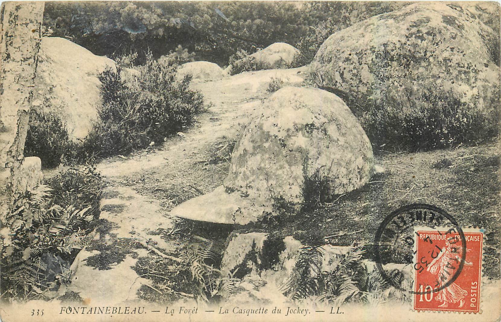 Fontainebleau — La Forêt — La Casquette du Jockey — LL. — n° 335
