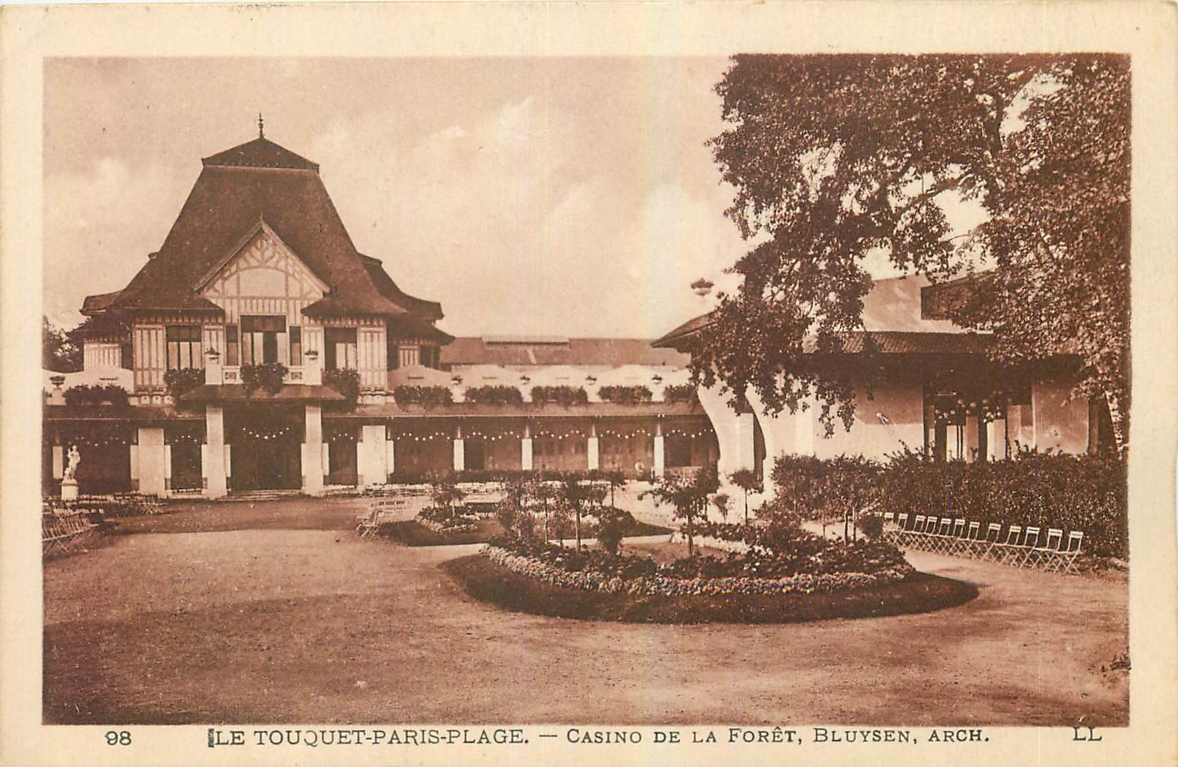 CPA Le Touquet Paris Plage Casino de la Foret 