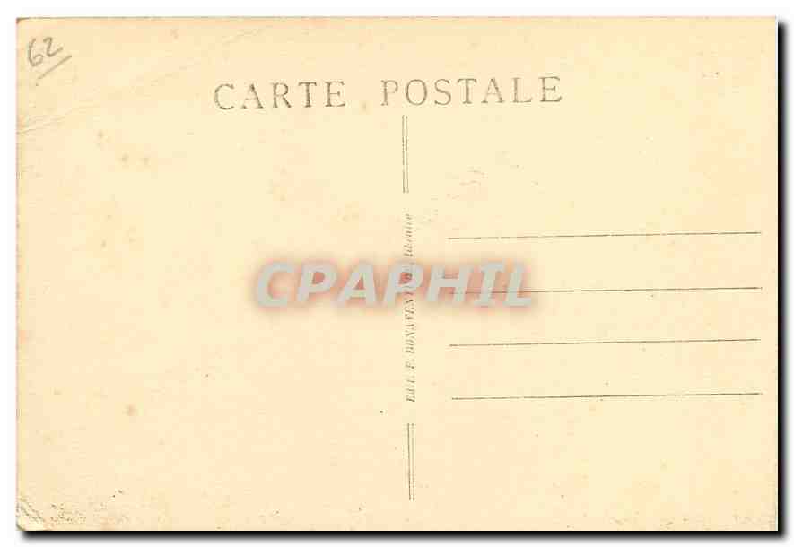 CPA Le Touquet Paris Plage La Pinede et le Phare  — Rückseite