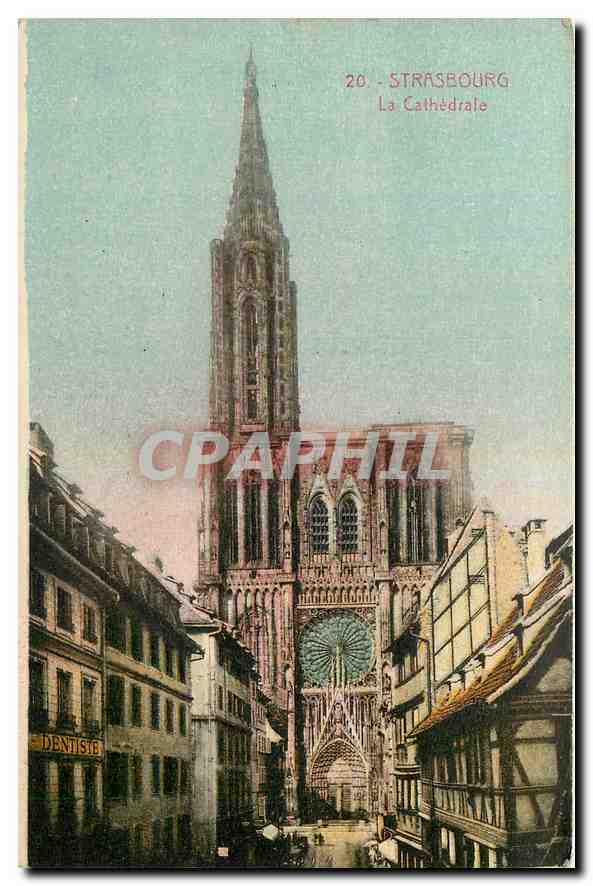 CPA Strasbourg La Cathedrale 