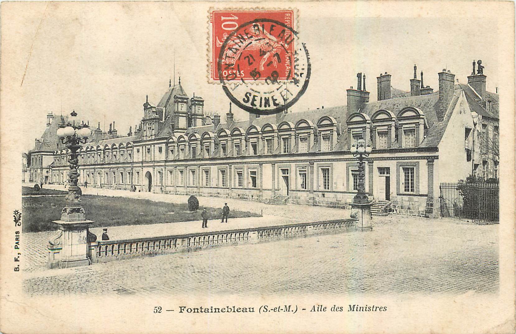 Fontainebleau (S.-et-M.) — Flügel der Minister — B.F., Paris, n°52
