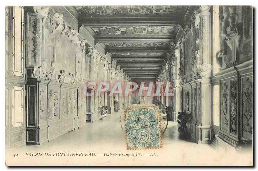 Palais de Fontainebleau — Galerie François Ier — LL. — n°44