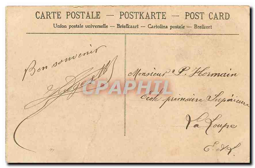 Dreux (E.&-L.) — Derrière de la Chapelle Saint-Louis — Éditeur non identifié, n° 14 — Rückseite