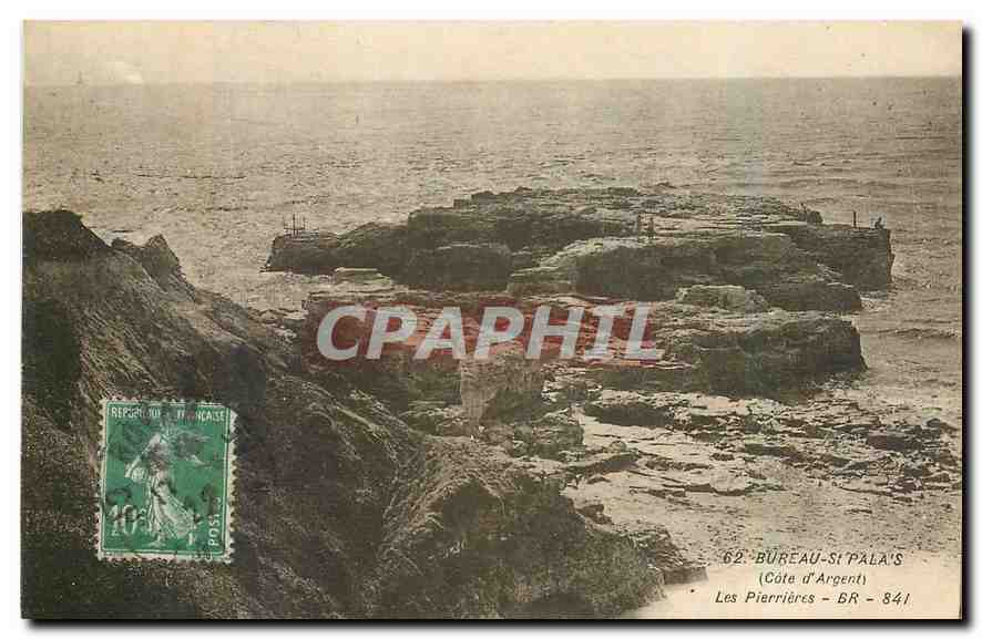 CPA Bureau St Palais Cote d'Argent Les Pierrieres 