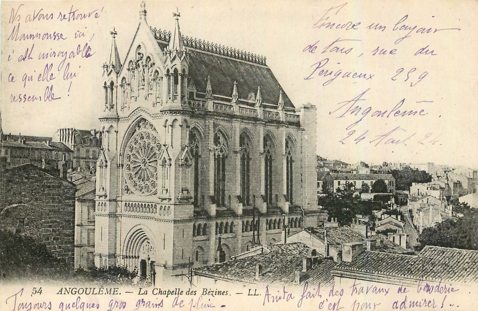 CPA Angouleme La Chapelle des Bezines 