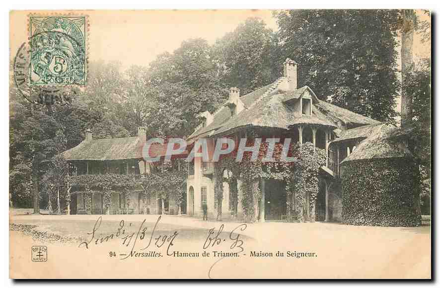 CPA Versailles Hameau de Trianon Maison du Seigneur 