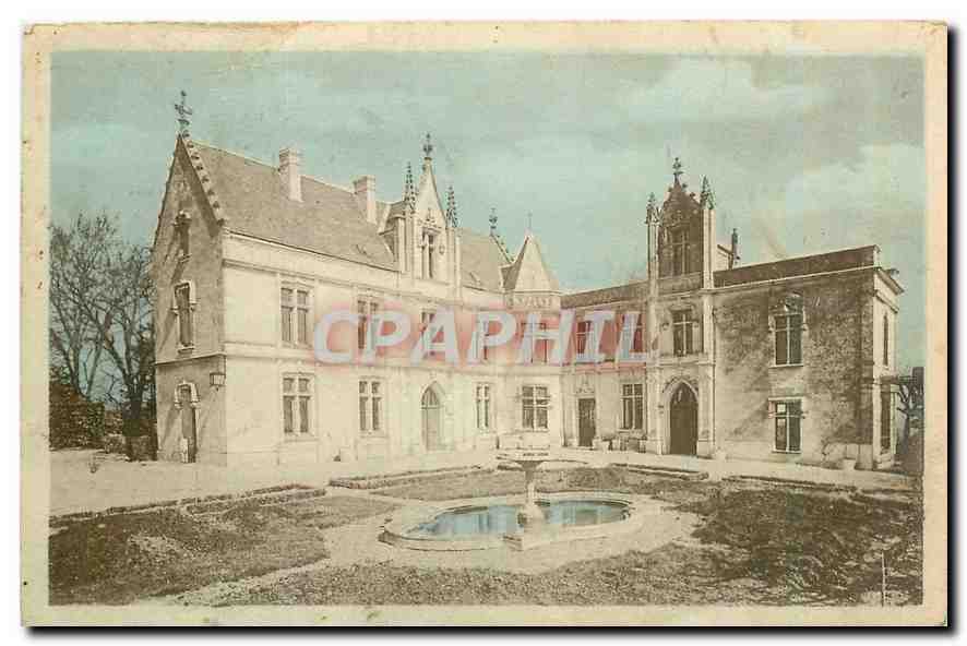 CPA Chenehutte les Tuffeux M et L Sainte Radegonde 