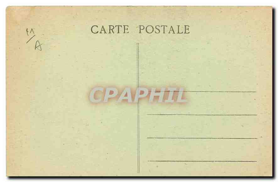 CPA Dijon Portail Roman de l'Eglise Saint Philibert — Rückseite