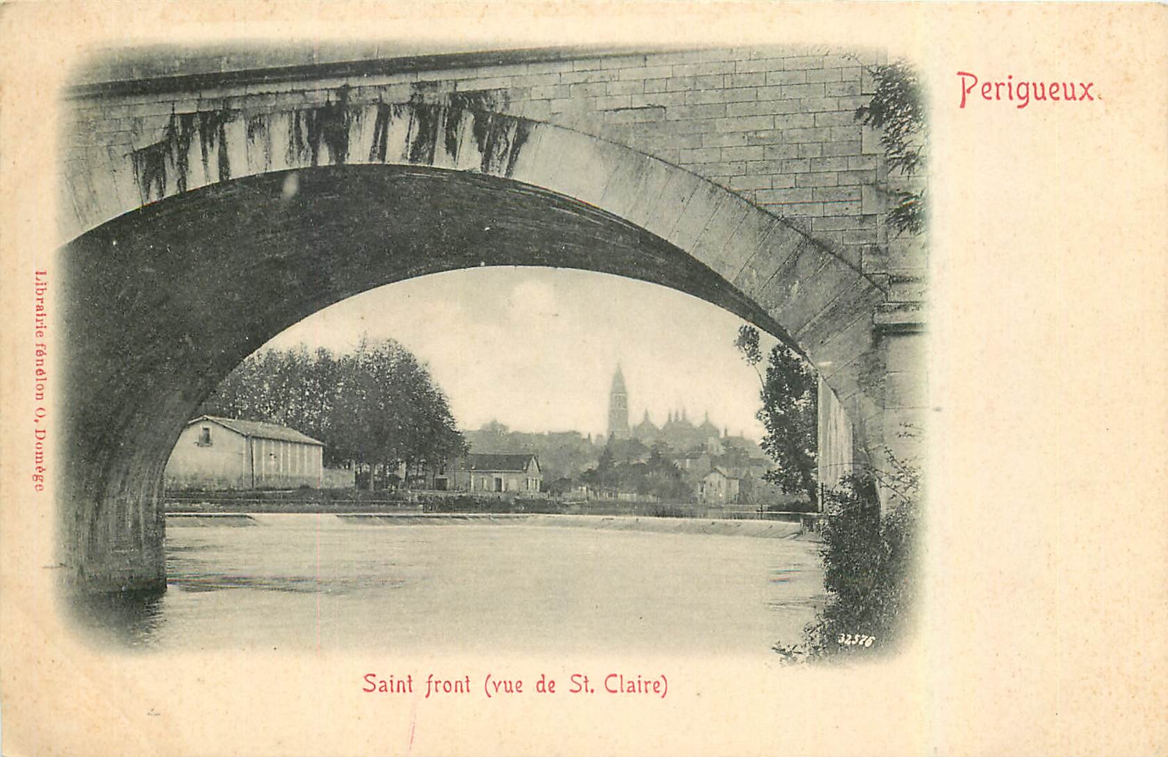 CPA Saint front vue de St Claire Perigueux
