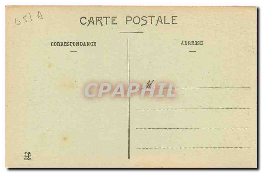 CPA Les Hautes Pyrenees Cauterets Le Lac de Gaude Ane Mule — Verso