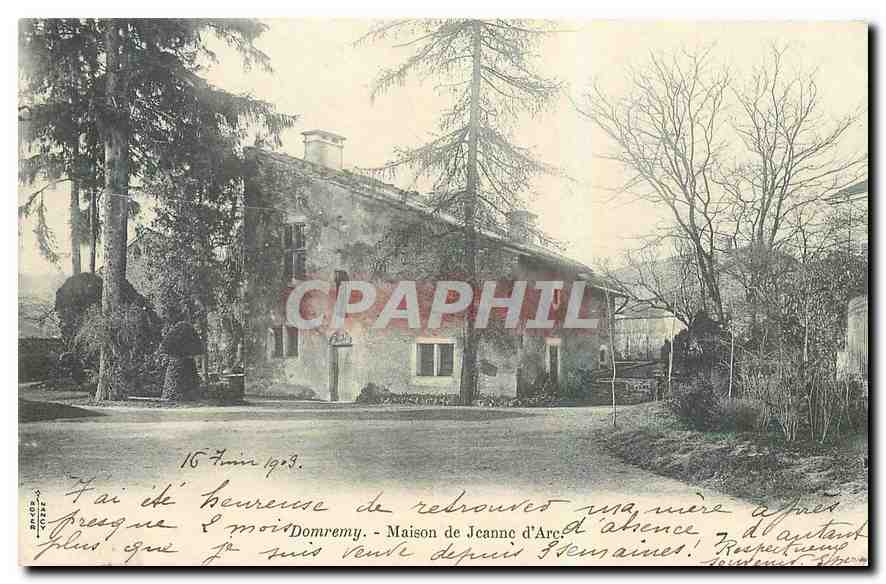 CPA Domremy Maison de Jeanne d'Arc 