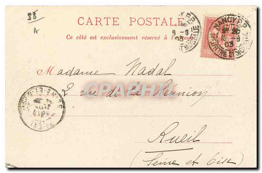 CPA Domremy Maison de Jeanne d'Arc  — Rückseite