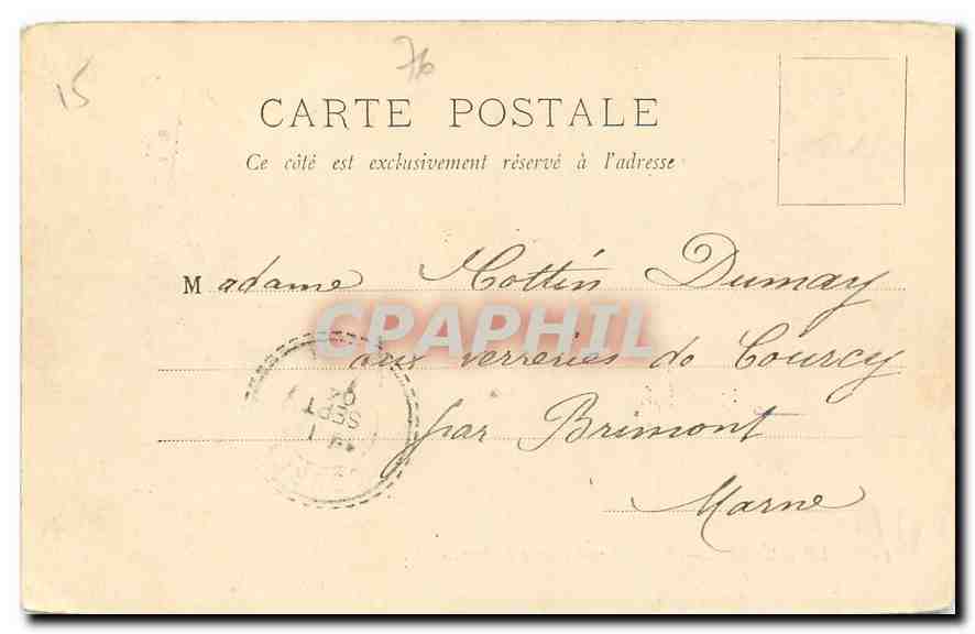 CPA Le Treport Sur la plage a l'heure du bain  — Rückseite