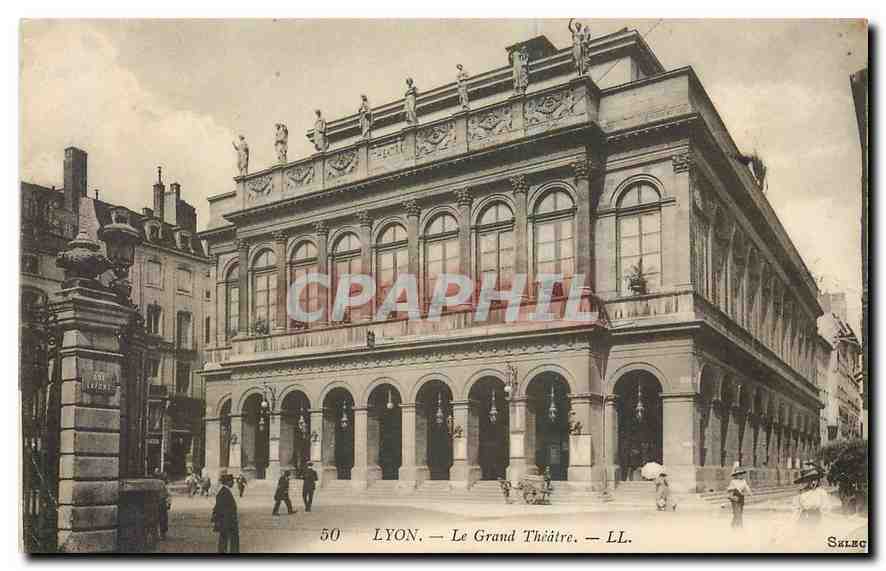 CPA Lyon Le Grand Theatre 
