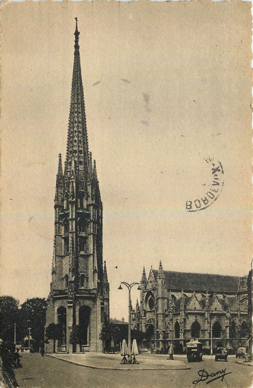 CPA Bordeaux Fleche St Michel 
