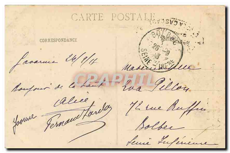 CPA Les Pyrenees Gavarnie La Breche de Roland Cote France  — Verso