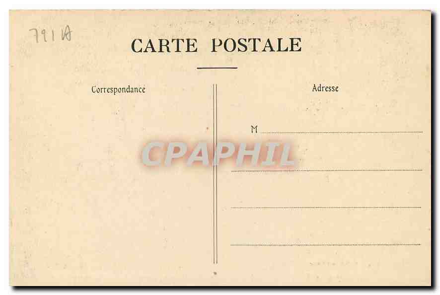 CPA Abbaye de Solesmes Sarthe Notre Dame la Belle Grotte de l'Ensevelissement  — Back
