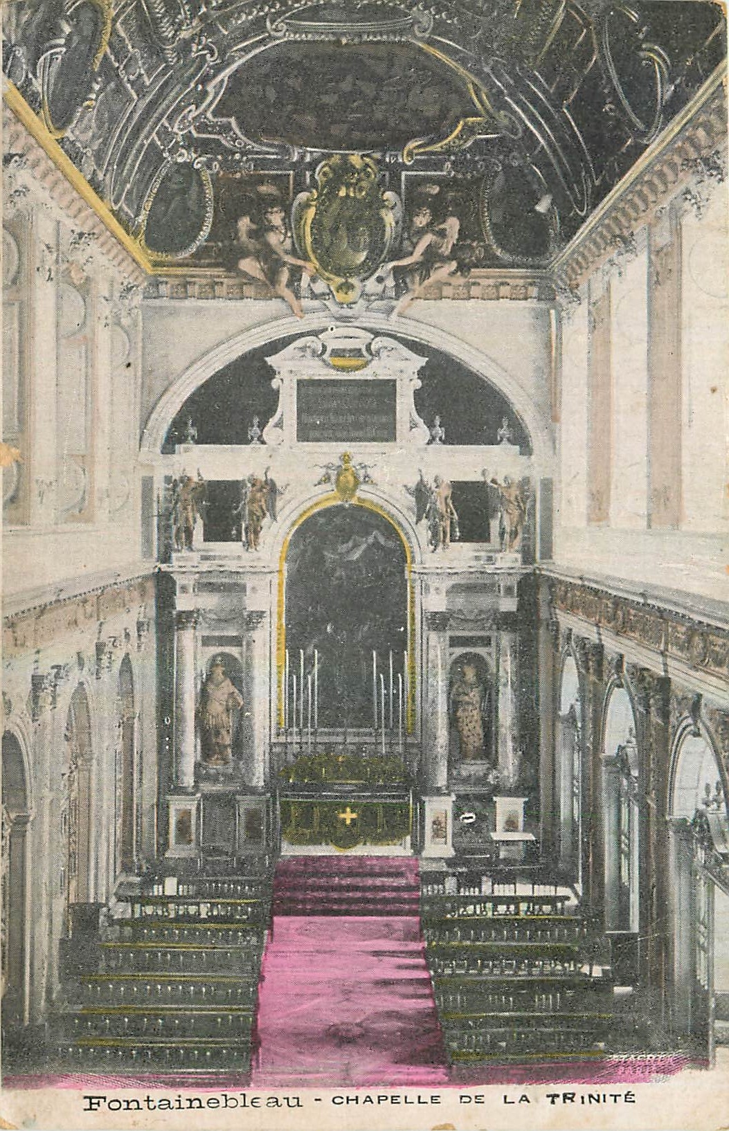 Fontainebleau — Chapelle de la Trinité — éditeur non visible