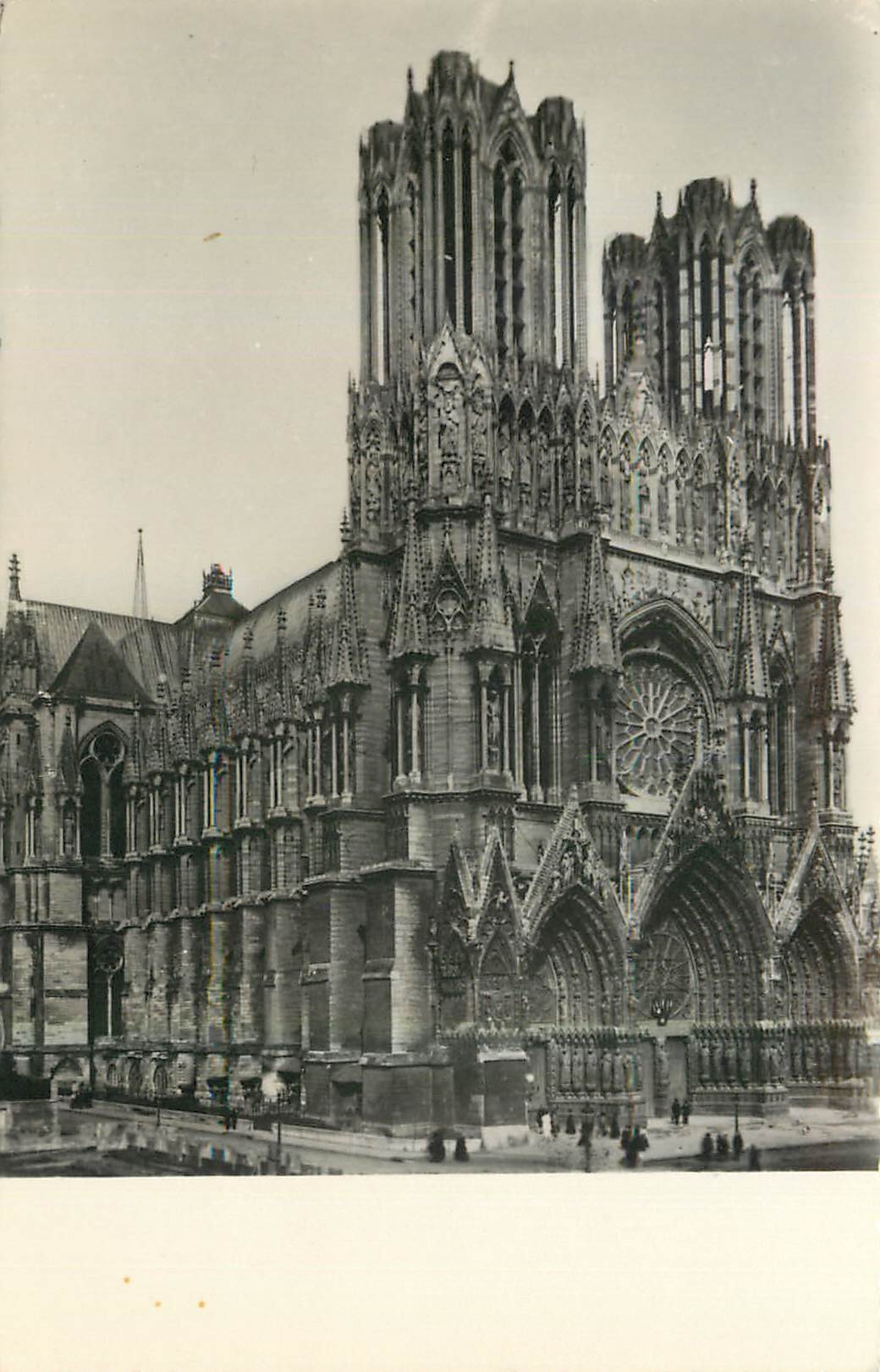 Kathedrale von Reims — Aufgenommen vor 1914 — Éd. Talleyrand, Reims