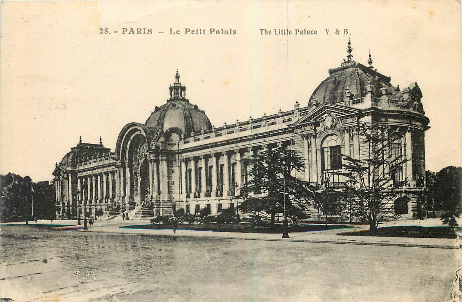 CPA Paris Le Petit Palais 