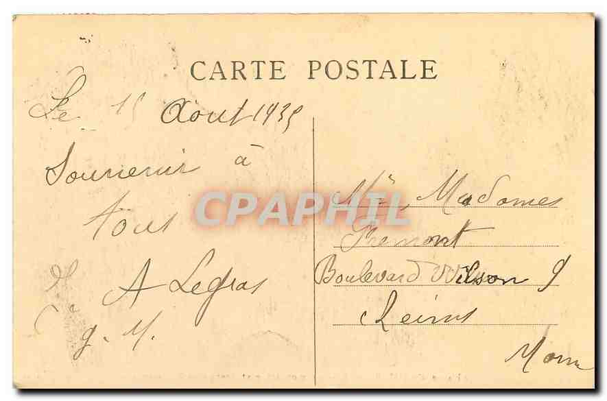 CPA Abbaye d'Hautecombe Le monastere et Grange  — Back