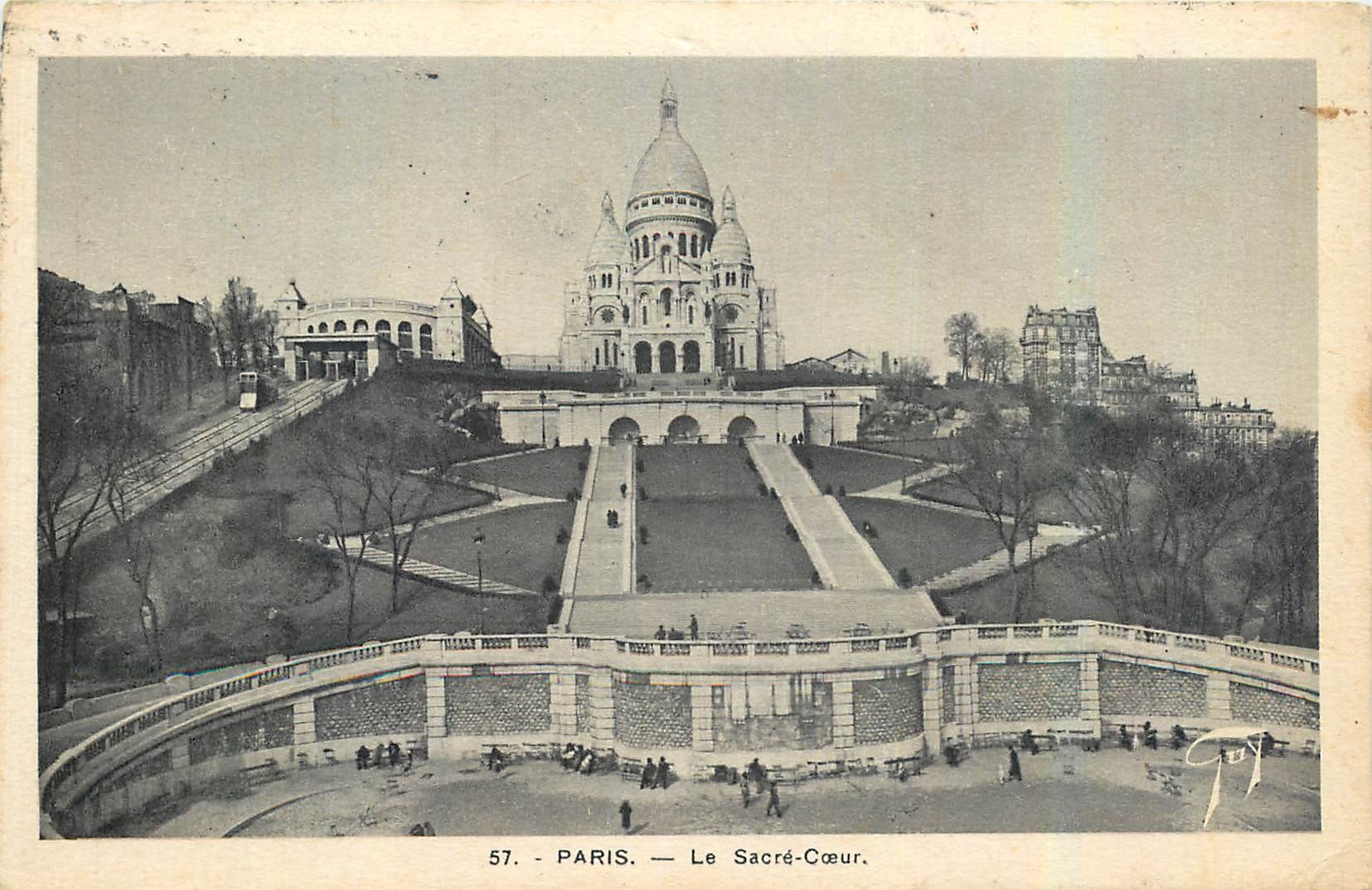 CPA Paris Le Sacre Coeur 