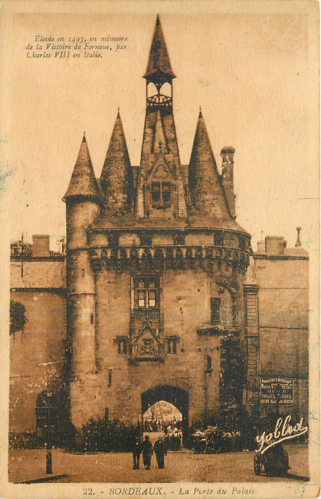 CPA Bordeaux La Porte du Palais 