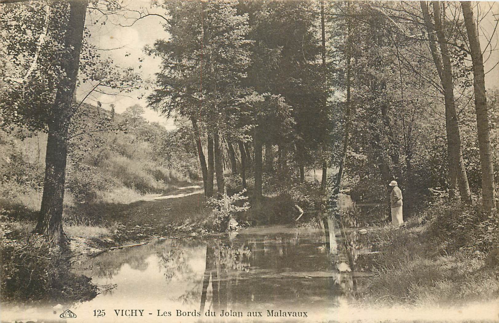 CPA Vichy Les Bords du Jolan aux Malavaux 