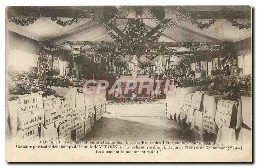 CPA Verdun Euvre de Douaumont 