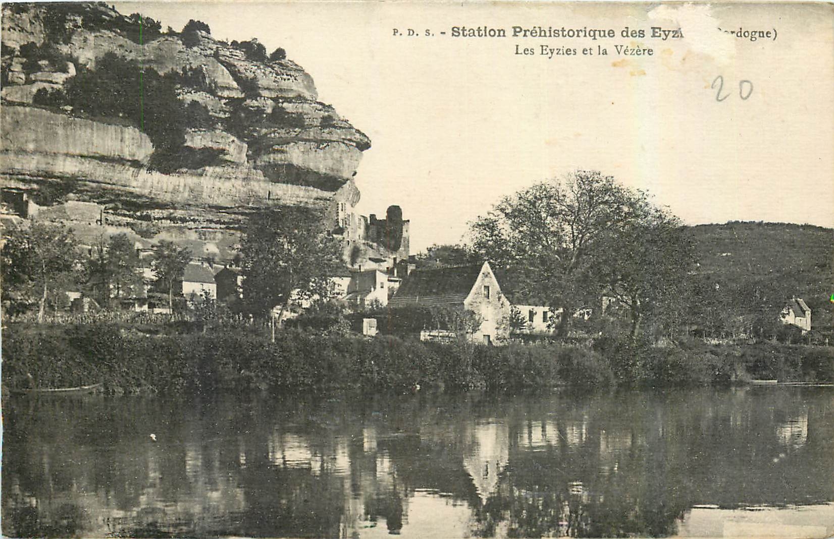 CPA Station Prehistorique Les Eyzies et la Vezere 