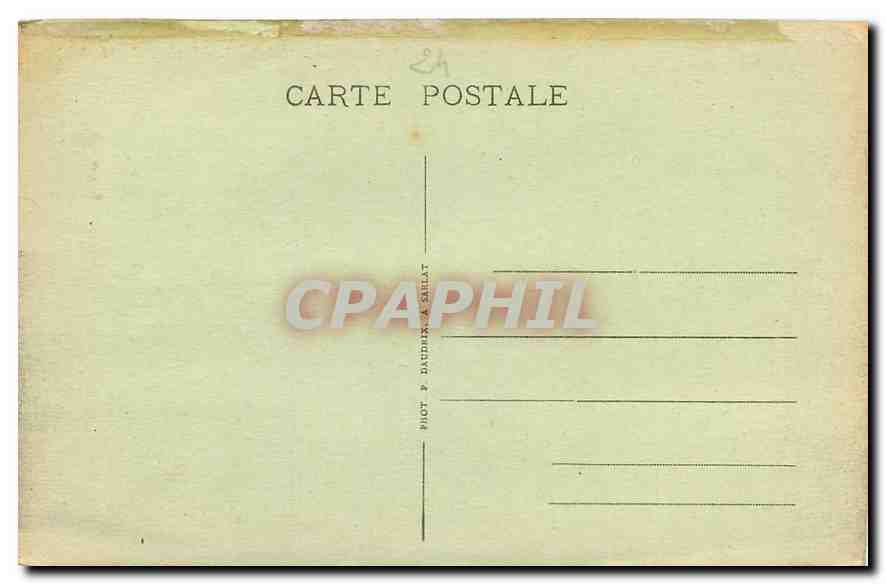 CPA Station Prehistorique Les Eyzies et la Vezere  — Rückseite
