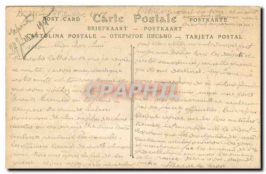 CPA Lisieux Calvados Tombe de la Servante de Dieu Scoeur Therese de l'Enfant Jesus  — Rückseite