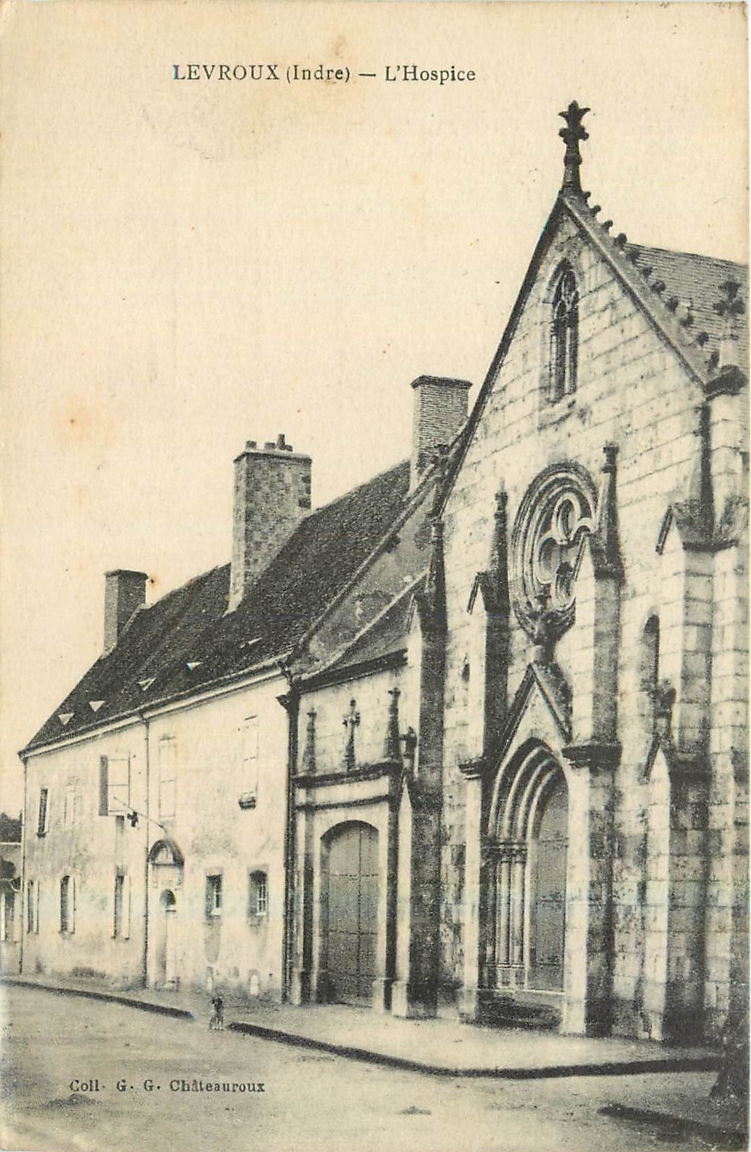 CPA Levdroux Indre l'Hospice 