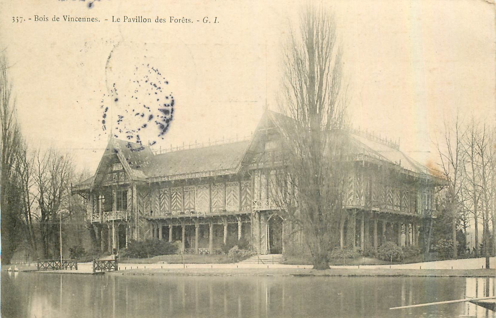 CPA Bois de Vincennes Le Pavillon des Forets 