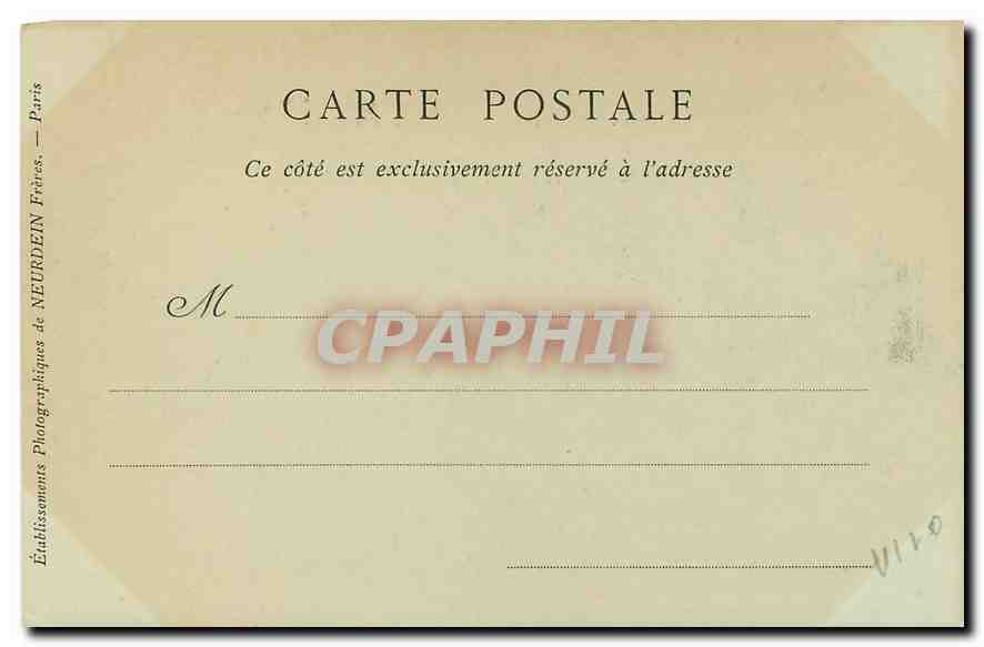 CPA Eglise de Brou Mausolee de Marguerite d'Autriche  — Rückseite