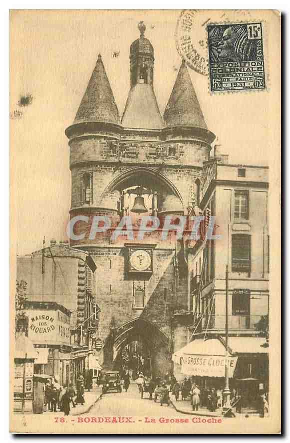 CPA Bordeaux La Grosse Cloche 