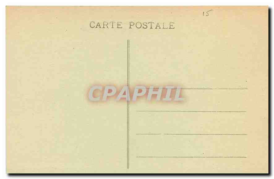 CPA Foret de Compiegne Le Grande Avenue conduisant a la Clairdiere de la Victoire  — Rückseite