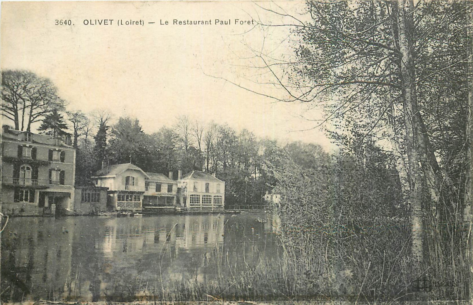CPA Olivet Loiret Le Restaurant Paul Foret 