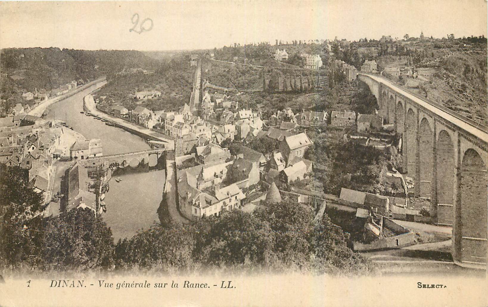 Dinan - Vue générale sur la Rance - LL. - Select